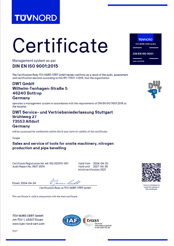 ISO Certification